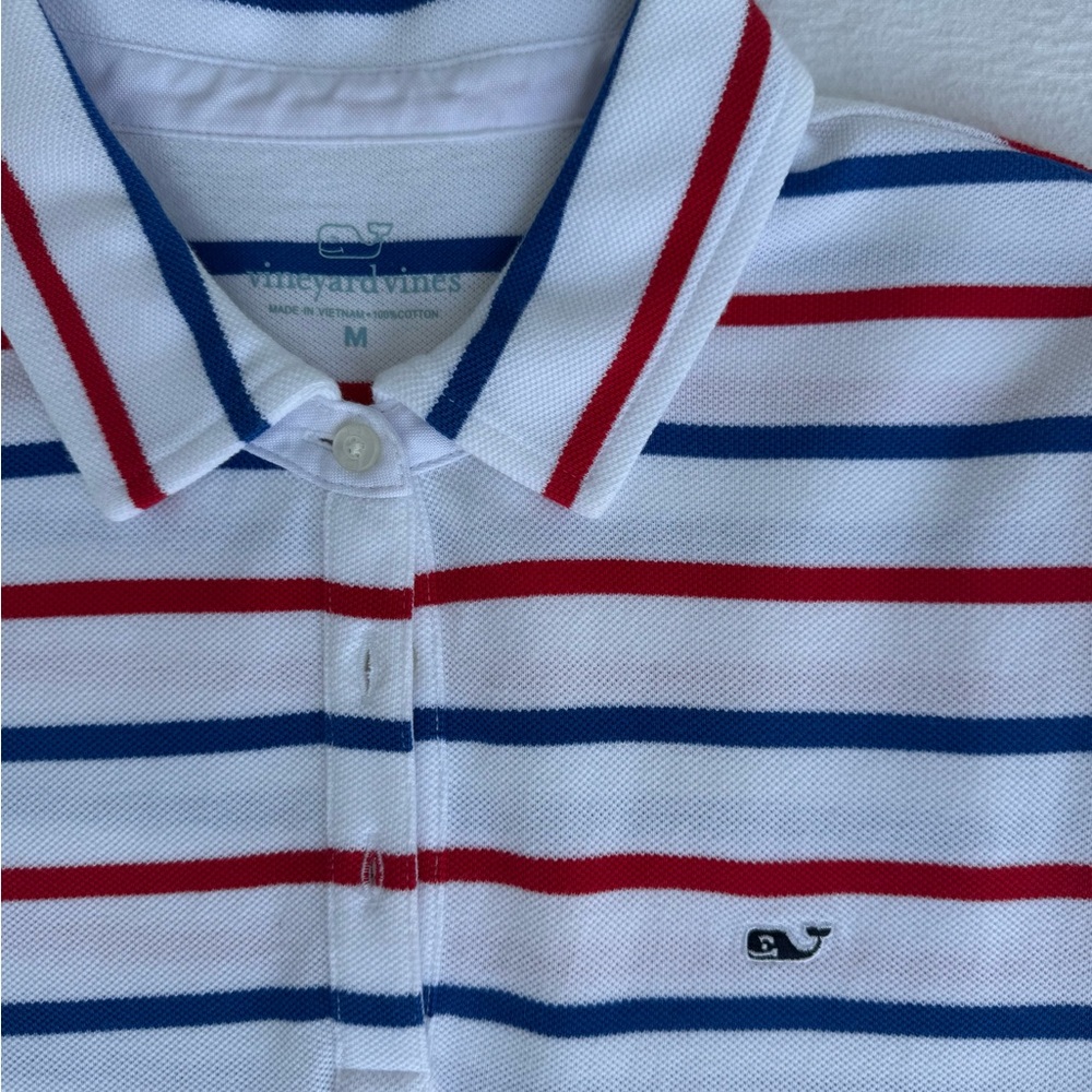 Vineyard Vines Women’s Striped Polo Dress M - Picture 3 of 6